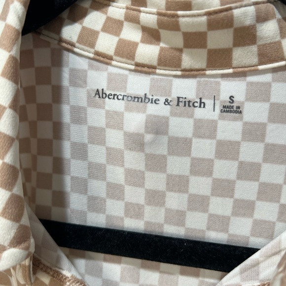 Abercrombie & Fitch Checkered Cropped Long sleeve - Picture 6 of 8